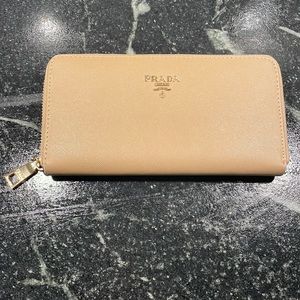 Prada full zip wallet COPY